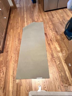 2 CUSHIONED MATS AND A HALL RUNNER