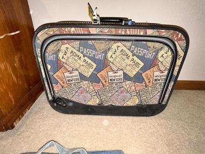 FUN SUITCASE, GITANO AND LEVI DUFFLE BAGS AND A FEW MORE!