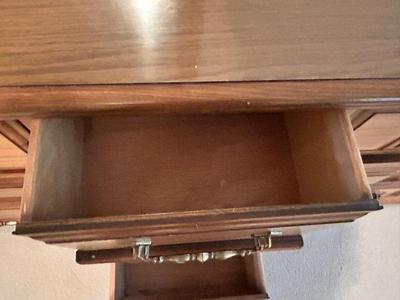 BASSETT FURNITURE DRESSER WITH MIRROR