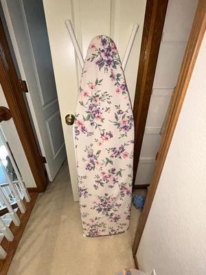 NORELCO IRON, CONTOURED LEG PILLOW, MASSAGERS, NEW LOOFAH’S, & AN IRONING BOARD