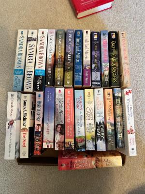 SEVERAL NOVELS BY A VARIETY IF AUTHORS