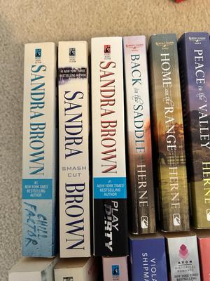 SEVERAL NOVELS BY A VARIETY IF AUTHORS