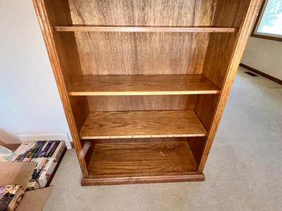 VERY NICE BOOKCASE WITH 3 SHELVES