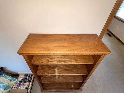 VERY NICE BOOKCASE WITH 3 SHELVES