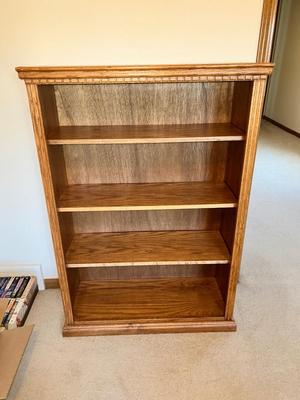 VERY NICE BOOKCASE WITH 3 SHELVES