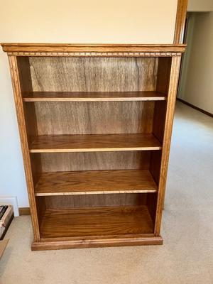 VERY NICE BOOKCASE WITH 3 SHELVES