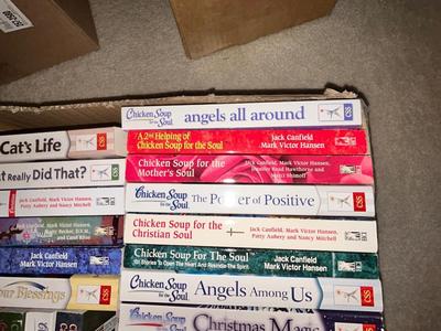 ALL SORTS OF 'CHICKEN SOUP FOR THE SOUL" BOOKS