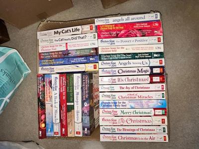 ALL SORTS OF 'CHICKEN SOUP FOR THE SOUL" BOOKS