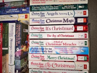 ALL SORTS OF 'CHICKEN SOUP FOR THE SOUL" BOOKS