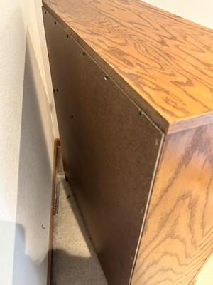 NICE SOLID WOOD BOOK CASE