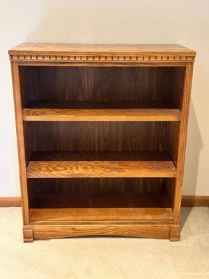 NICE SOLID WOOD BOOK CASE