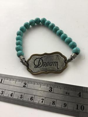 Dream turquoise type beaded fashion bracelet