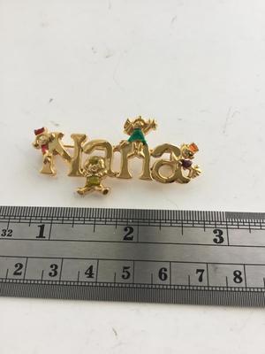 Vintage nana brooch