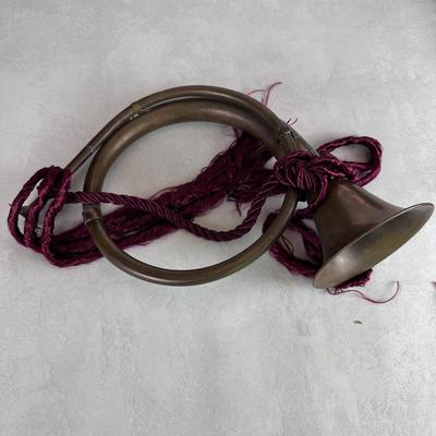 Vintage Hunting Horns (four total)