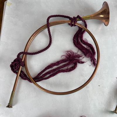 Vintage Hunting Horns (four total)