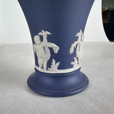 Wedgwood Jasperware Trinket Boxes, Vase, and Pomander