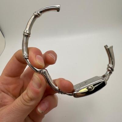 Vintage Sterling Charm Bracelet with Bulova & Gramercy Watches (ST-HS)