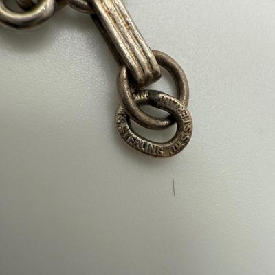 Vintage Sterling Charm Bracelet with Bulova & Gramercy Watches (ST-HS)