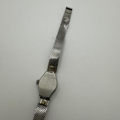 Vintage Sterling Charm Bracelet with Bulova & Gramercy Watches (ST-HS)