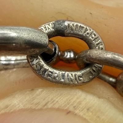 Vintage Sterling Charm Bracelet with Bulova & Gramercy Watches (ST-HS)