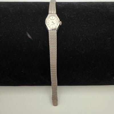 Vintage Sterling Charm Bracelet with Bulova & Gramercy Watches (ST-HS)