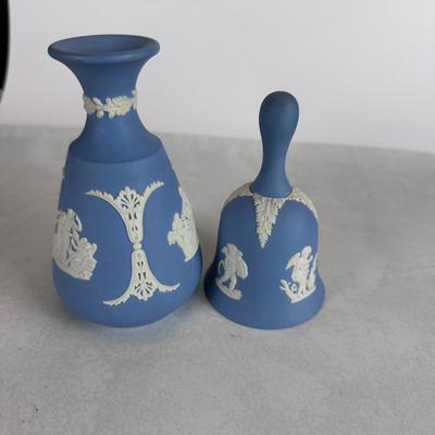 Wedgwood Jasperware Vase and Bell