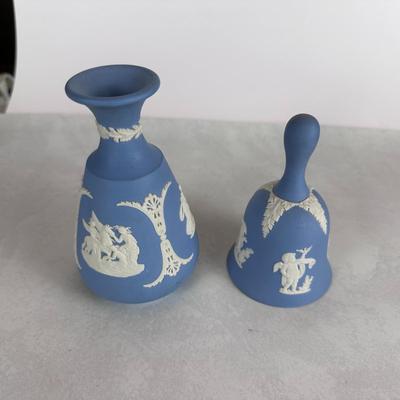 Wedgwood Jasperware Vase and Bell