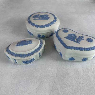 Wedgwood Jasperware Trinket Boxes