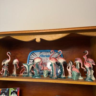 Lot of 14 Flamingo Decorations
