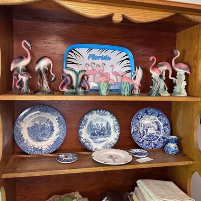 Lot of 14 Flamingo Decorations