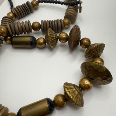 Stunning Beaded Necklaces, Golden Nugget Pendant, Bangles & More (ST-HS)