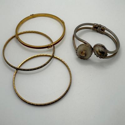 Stunning Beaded Necklaces, Golden Nugget Pendant, Bangles & More (ST-HS)