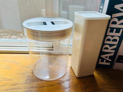 NIB FABERWARE FAMILY SIZED ELECTRIC GRIDDLE, TUPPERWARE, ANCHOR HOCKING AND OTHER STORAGE CONTAINERS
