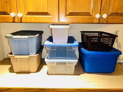 SMALL STORAGE TOTES
