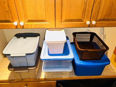 SMALL STORAGE TOTES
