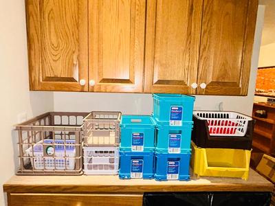 STORAGE TOTES AND BASKETS