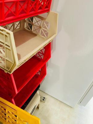 HEAVY DUTY STACKABLE STORAGE CRATES