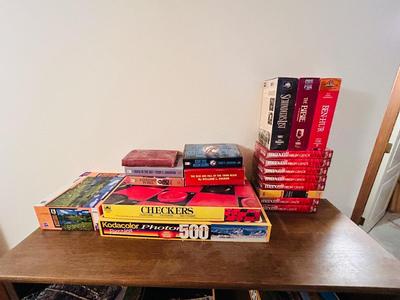 MCM SHELF FULL PUZZLES AND GAMES
