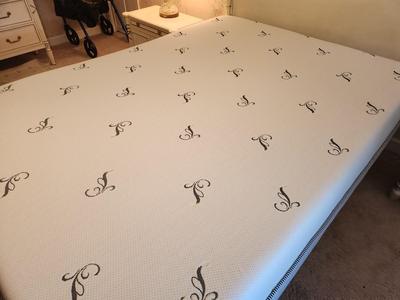 Lot #162 Queen Sleep Solution Bed with French Provincial Style Headboard
