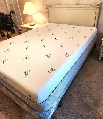 Lot #162 Queen Sleep Solution Bed with French Provincial Style Headboard