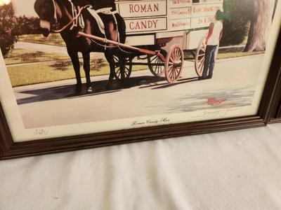 Lot #172 Pair of Brad Thompson Prints - signed/numbered