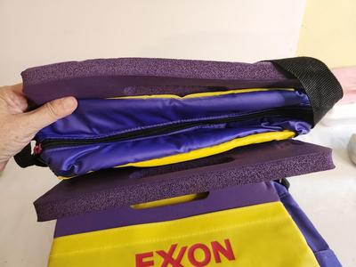 Lot #179 Lot of 2 Exxon Fleet Card Seats/Coolers