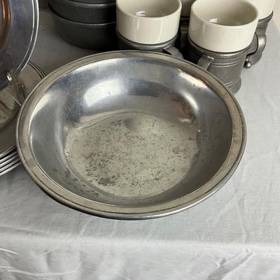 D960 Large Lot of Wilton Armetale Pewter ware