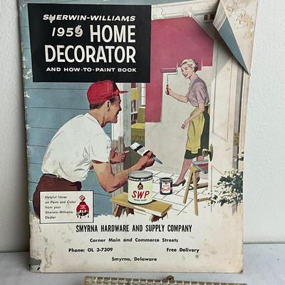 D970 Vintage Home Decorator, Tyler Standard Screen Scale, Advertisement