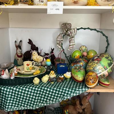 D977 Lot of Victorian Easter Decorations