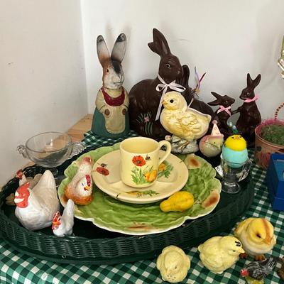 D977 Lot of Victorian Easter Decorations