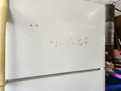 Lot #195 Sears Garage Fridge with Freezer up Top