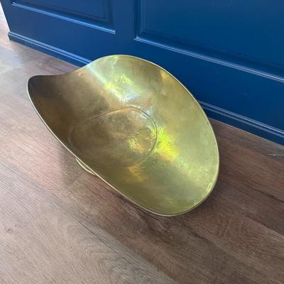 Vintage Copper Tubs and Antique Brass Scale Pan