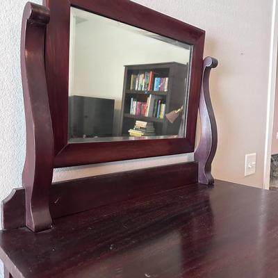 Antique Dresser with Mirror