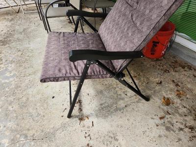 Lot #202 Comfy Patio Armchair